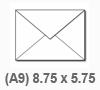 Envelopes 8.75 x 5.75 Enclosure 8.5 x 5.5