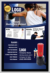 Martial Arts Design Template ma000501 small flyer