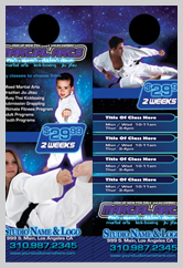 Martial Arts Design Template ma000501 door hangers