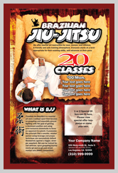 Martial Arts Design Template ma000501 small flyer